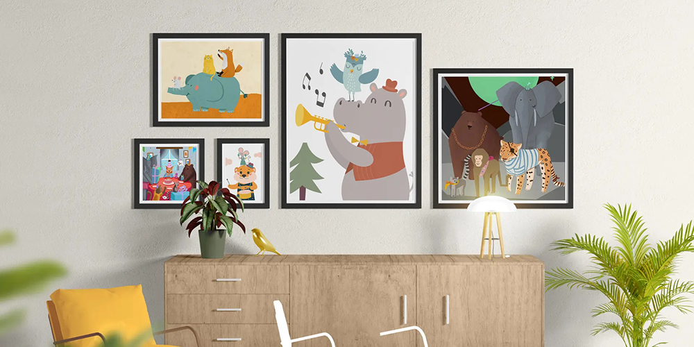 10 Tips for How to Decorate Kids Room with Art Posters