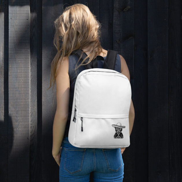 all over print backpack white front 63d264736cfdb