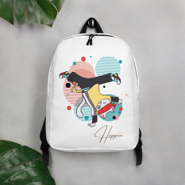 all over print minimalist backpack white front 63bc38b3b8d69