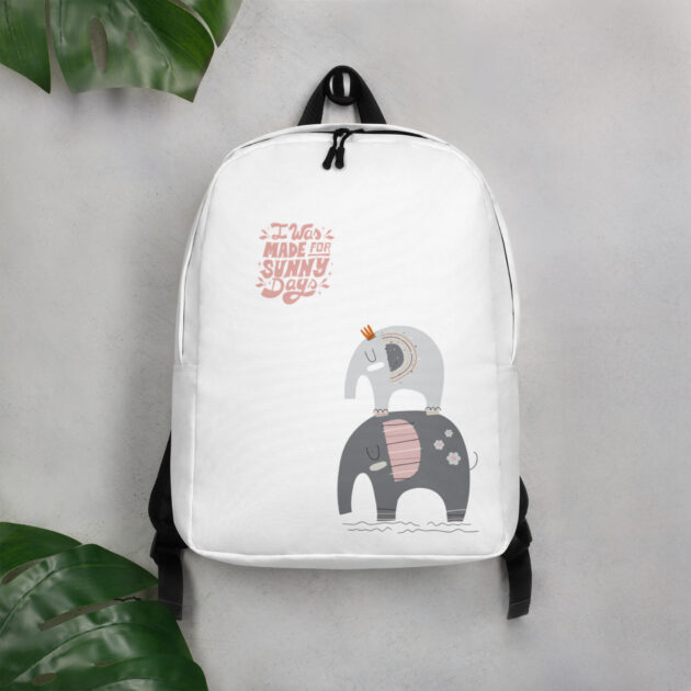 all over print minimalist backpack white front 63bc43a277fbc