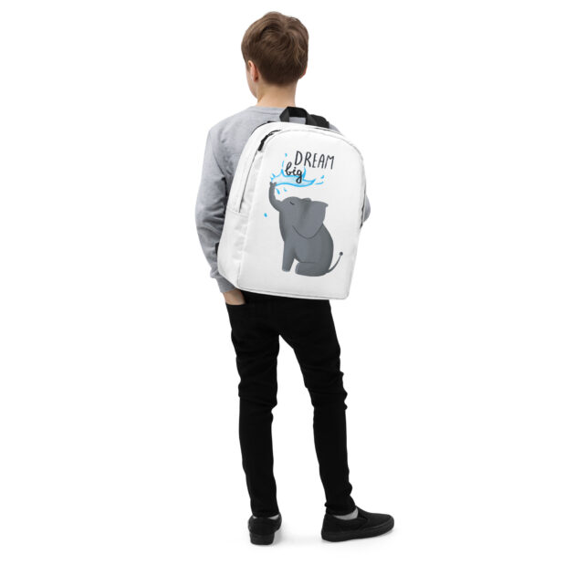 all over print minimalist backpack white right front 63c8934457f65