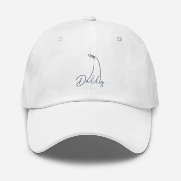 classic dad hat white front 63b603955fb95