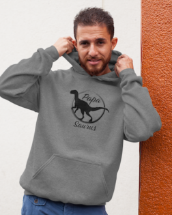 heathered hoodie pullover mockup of a man leaning on a bicolor wall 28627 2