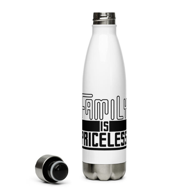 stainless steel water bottle white 17oz front 63d1783886a0c