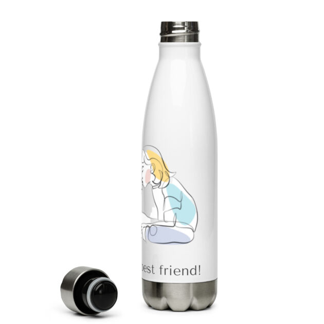 stainless steel water bottle white 17oz left 63d179b87f5df