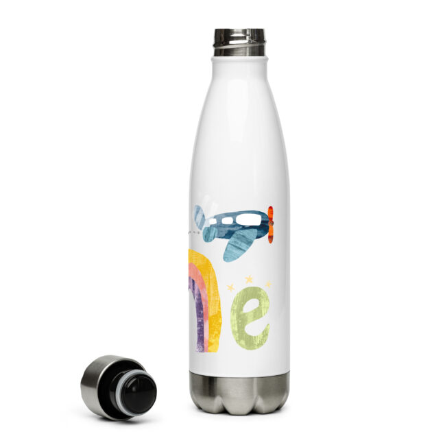 stainless steel water bottle white 17oz left 63d17a416aa95