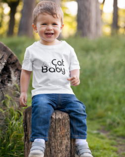 t shirt mockup of a toddler sitting on a log 2911 el1 1 1