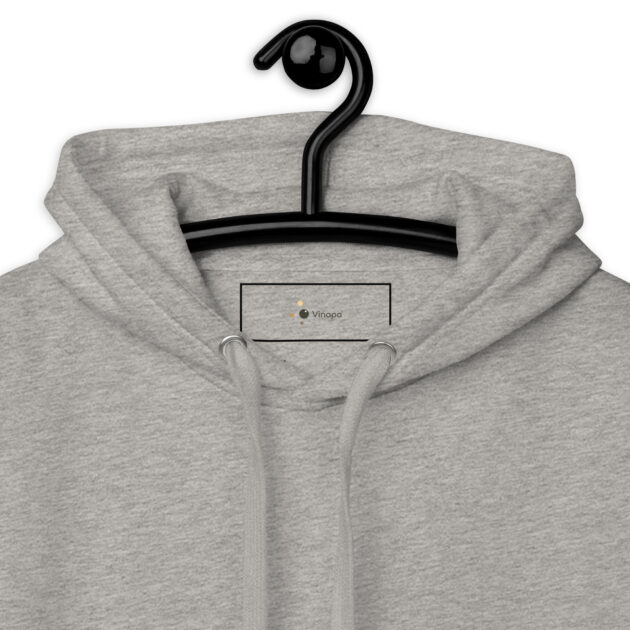 unisex premium hoodie carbon grey zoomed in 63c3309dcc0d3