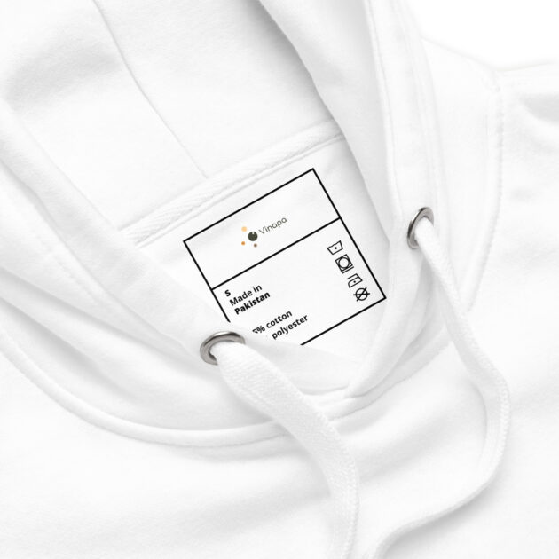 unisex premium hoodie white product details 63c32e3bb1ed9