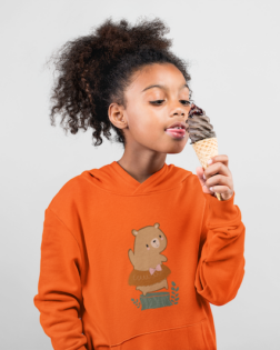 hoodie mockup of a funny little girl eating ice cream 24860 1