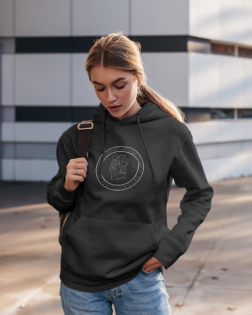 pullover hoodie mockup of a young woman wearing jeans 2827 el1 2