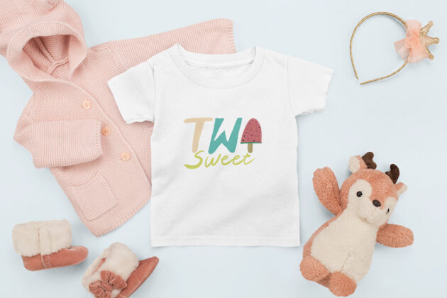 t shirt mockup featuring a baby girl s outfit m1145 6 1