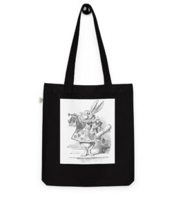 organic fashion tote bag black front 6417107a19e56